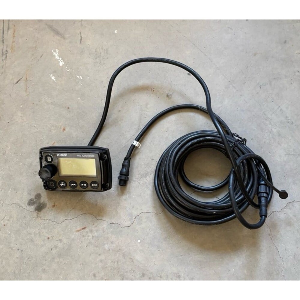 Fusion MS-NRX200i Marine Wired Remote For Fusion Stereo UNTESTED